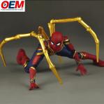 Custom Spider Man Plastic Action Figure Spider Man Collectible Model 15 Cm