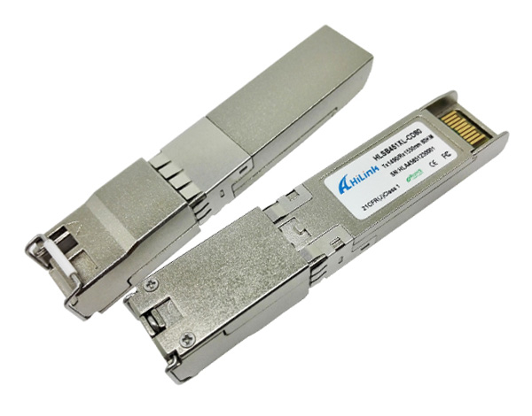 Datacom Compatible Single Fiber Optical Module 80Km 10G WDM SFP 1490 / 1550nm LC