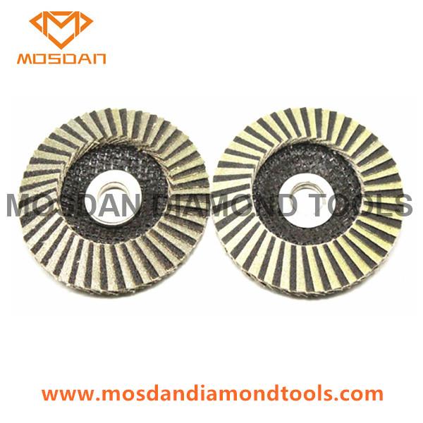 4'' Electroplated Diamond Abrasive Flap Disc for Marble Granite