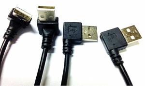 Customize 90 degree angle usb Type A cable