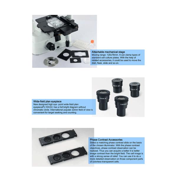 OPTO-EDU Kohler Illumination Inverted Light Microscope OPTO-EDU A14.0900
