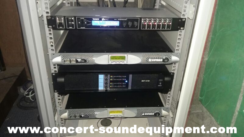 Line Array Sound System , FP 10000Q 4 Channel Switch Mode Amplifier 4x1300W