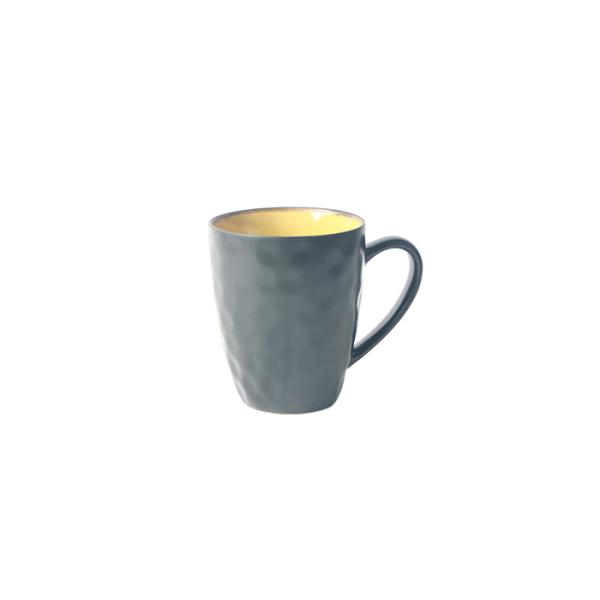 Irregular Shaped 16pcs Ceramic Dinner Set With Colorful Glazing