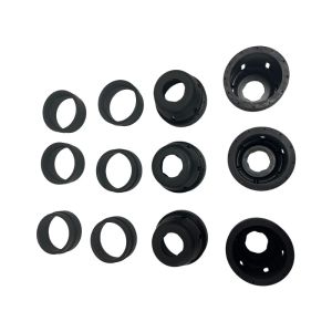 Polishing Anodized CNC Turning Parts , Metal Plastic Brass Machining Parts