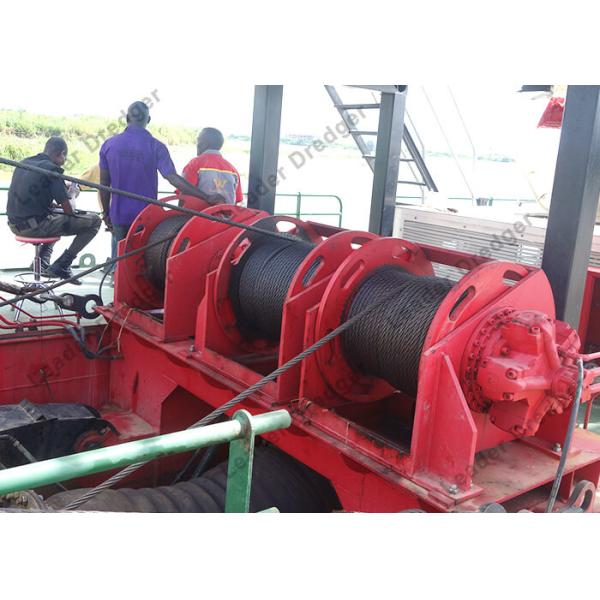 Custom 68HRC Pump Hydraulic Cutter Suction Dredger 15m Dredging Depth