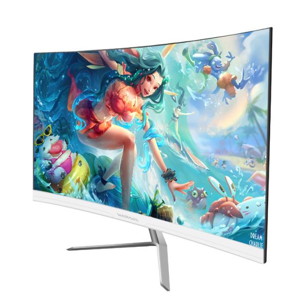 Cheap 23.8 Inch Business Frameless Computer Monitor With 178° Vertical Viewing Angle for sale