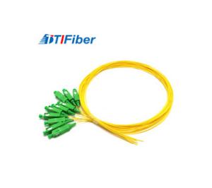 Best FTTH PC UPC APC Single Mode Fiber Pigtails Simplex Duplex 0.9mm wholesale
