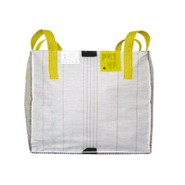 Recycled PP Bulk Material Bags With Filling Spout , FIBC Empty Jumbo Bags