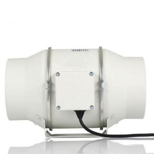 China Customized 6 Inch 8 Inch High Temperature Ventilation Inline Duct Fan With Carbon Filter on sale