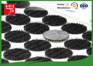 Best Black Acrylic Glue 10mm Custom Hook And Loop Patches wholesale