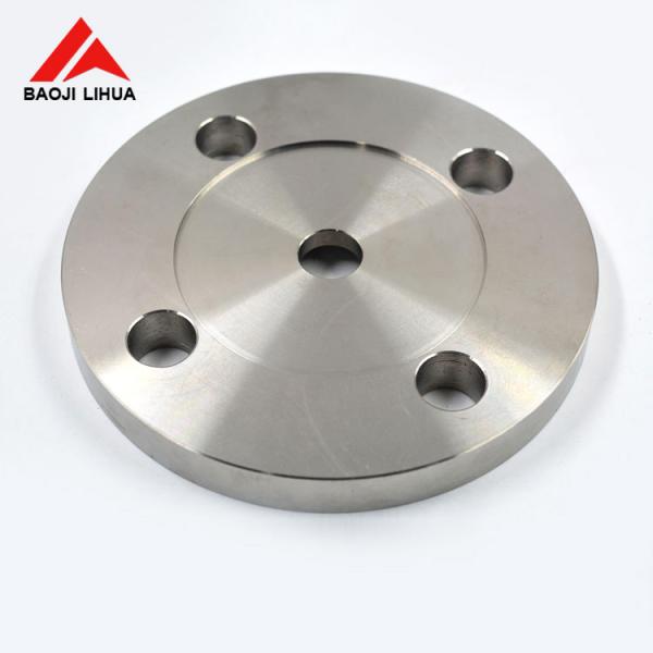 Concentric Serrated Finish Titanium DN 600 Blind Pipe Flanges