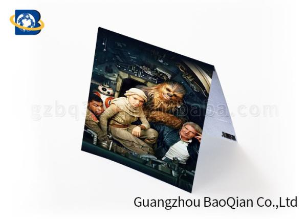 Cheap Gift Lenticular Greeting Cards Beautiful Picture 4 Color 3D UV Printing for sale