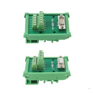 DB9 D Sub 9 Pin Single End Male Female Connectors Terminal Block  Breakout Board