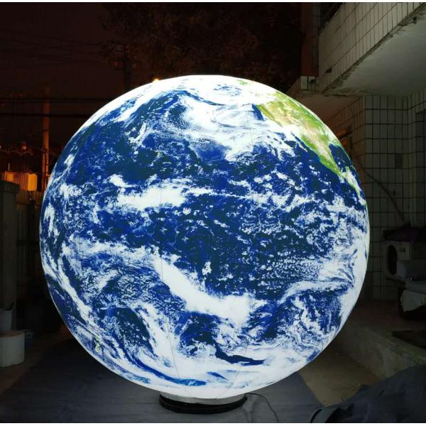 Decoration Giant Advertising Inflatable Moon Model Large Inflatable Moon Balloon with Led Light