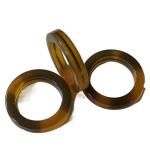 1 Hole Fancy Plastic Buttons Resin Circle Buttons 18mm Use For Fish Tool Sewing