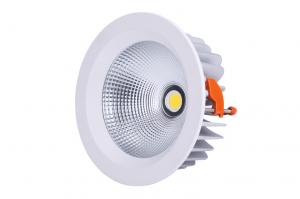 China 40w COB Led Downlight  IP44 8 Inch Cut Out 208mm Dali Dimmable Driver on sale