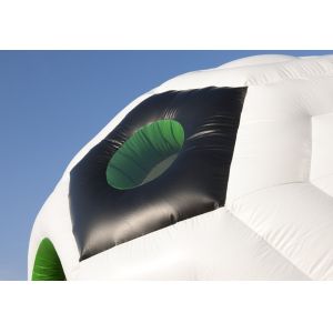 Super Large Moonwalk Bounce House Soccer Ball Inflatable Jumping Bouncer