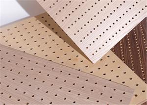 Best 6ft Width 10mm MDF Pegboard For Noise Reduction wholesale