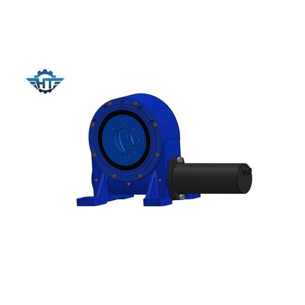 Full Circle Rotation Enclosed Worm Gear Slewing Drive For vertical single axis Solar Tracking System