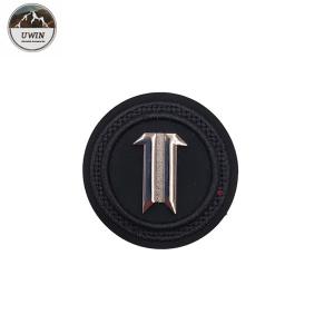 Durable Handmade Custom Made Embroidered Patches Round Shape Various Sizes
