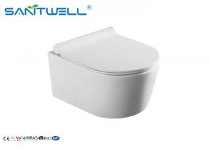 Best Bathroom Modern Wall Mounted Toilet Cistern Concealed Tank / Rimless Toilet / Rimless Wall Hung Toilet wholesale