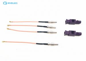 China Waterproof Coaxial Low Loss Coaxial Cable , RF Cable Harness Assembly on sale