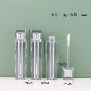 China Clear Lipgloss Container Empty Tube 3ml 92*20mm 100PCS on sale