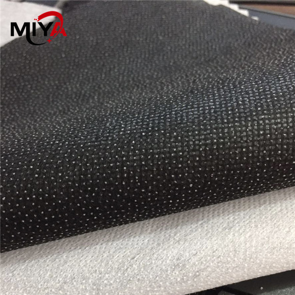 Double Dot Non Woven Fusing Interlining Thermal Bond Polyester