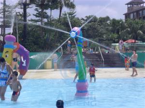 Water Play Pool Sprinkler, Fiberglass Wind Sprinkler Plants Series
