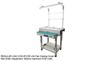 Best Fan Cooling SMT Conveyor Modular Design 460mm Adjustable Rail Width wholesale