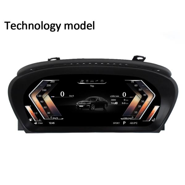 12.3 Inch LCD Digital Instrument Cluster For 2004-2009 BMW 5series E60 Speedometer
