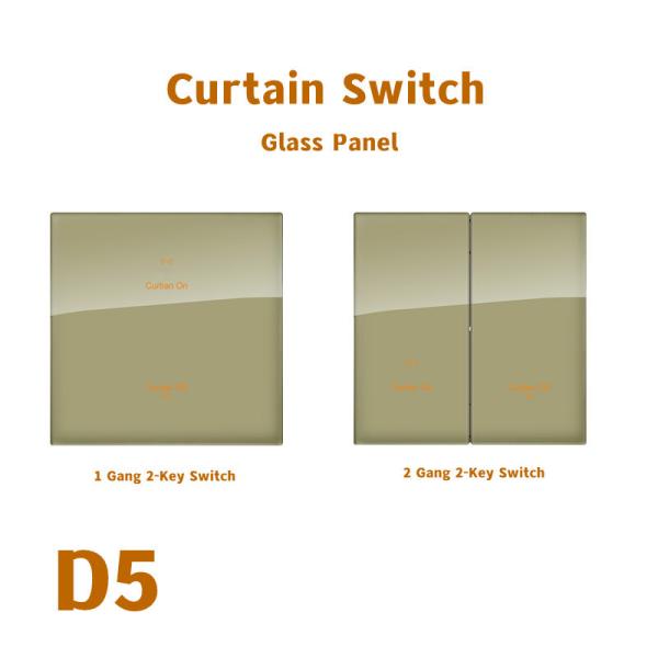 Cheap RS485 Protocol Push Button Light Switch Smart Scene Wall Switch Curtain Switch for sale