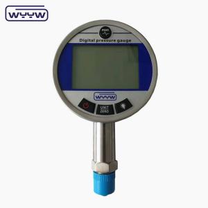 Best 400bar 300bar Psi MPa LCD Digital Manometer Pressure Gauge Bottom Mount wholesale