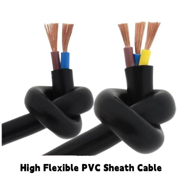 RVV PVC Sheathed Cable 300V Rated Voltage Multi-Core Copper Conductor Flexible Control Cable for Home Appliances