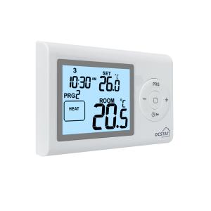 China 7 Days Programmable Boiler Heating Thermostat CE RoHS High Accuracy on sale