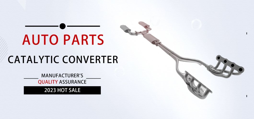 Honda Fit 1.5L L4 Factory Supply Auto Catalytic Converter Metal Motorcycle Parts Catalytic Converter