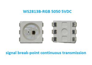 Ws2813 RGB 5050 SMD 5V LED CHip 5V Working Voltage Signal Break-Point Continuous Transmission LED