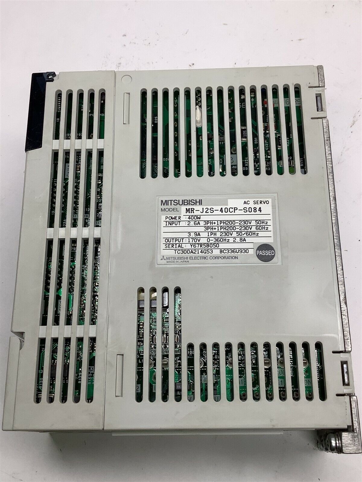 Mitsubishi MR-J2S-40CP-S084 Programmable Servo Amplifier Controller