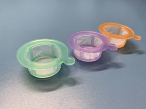 Best PP Frame Nylon Mesh Cell Strainers 40um 70um 100um Color Coded Individual Packed For 50ml Centrifuge Tubes wholesale
