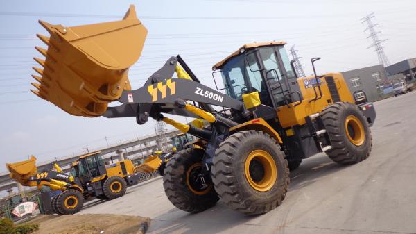 Cheap XCMG ZL50GN Compact Wheel Loader 3m3 Bucket Size / 5 Ton Loader Machine for sale