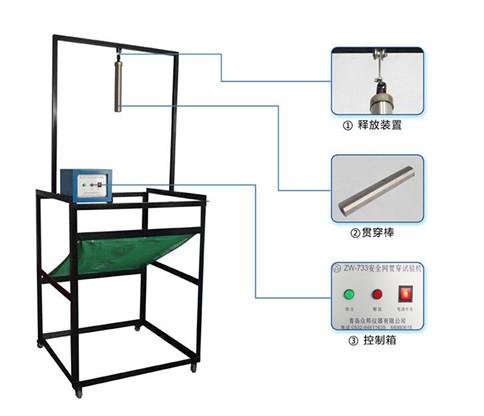 Cheap Safety Net Penetration Testing Machine With Universal Joint Positioning Device for sale