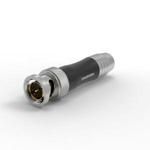 China Micro Panel Mount BNC Video Connector Male 0.2dB Insertion Loss on sale