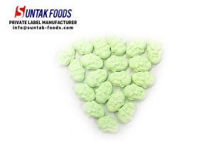 China Low Sugar Bulk Candy , Antioxidants Watermelon Flavor Fruit Tablets on sale