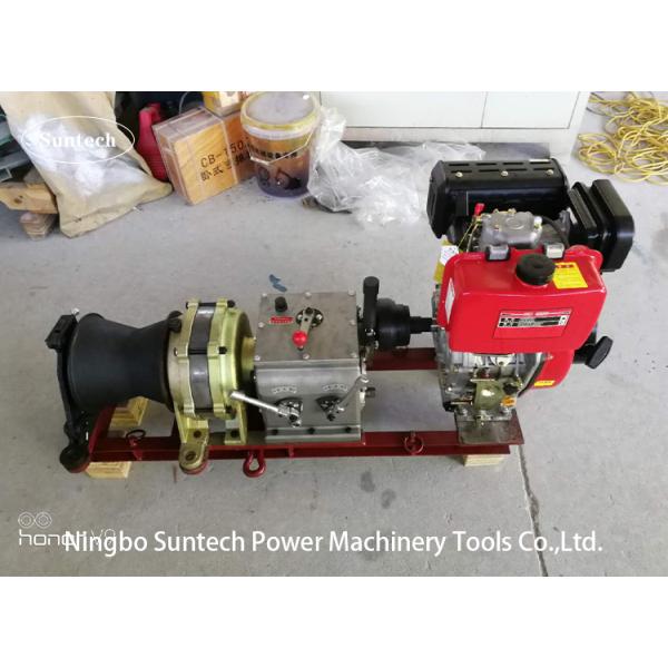 Efficient Power Cable Winch Puller Threading Machine For Construction 11m/Min