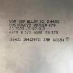 Nickel Alloy UNS N06022 Hastelloy C22 Plate / Forging / Ring For Chemical