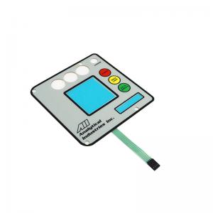 Best Tactile Waterproof Membrane Switches With Metal Dome 3M9472LE Adhesive wholesale
