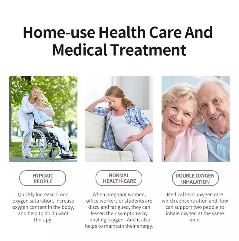 Home Personal 3l Portable Oxygen Concentrator Generator With Atomization Function