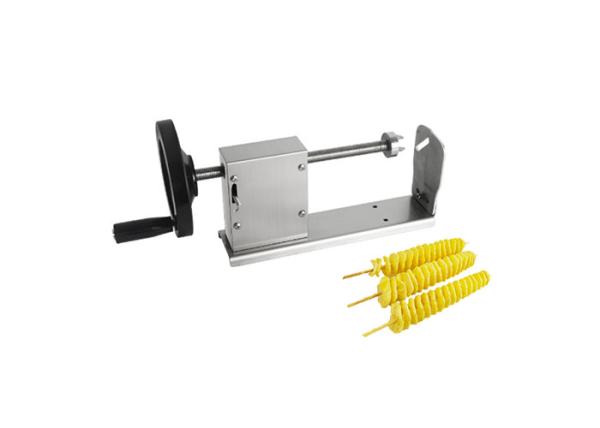 Cheap 304 Stainless Steel Twist Potato Slicing Machine Tornado Potato Cutting Machine for sale