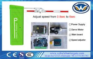 Best Low Noise Auto Closing Parking Barrier Gate DC Backup Battery wholesale