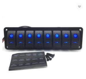 China 24V 20A Waterproof Switch LED Boat Electricals Rocker Switch Panel on sale